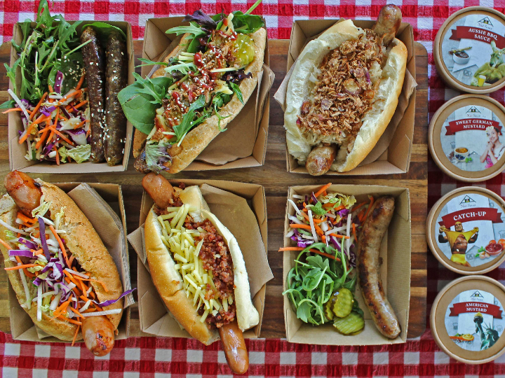 Food by Hut Dog Catering & Events